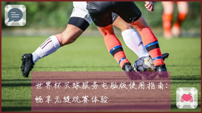 世界杯买球服务电脑版使用指南：畅享无缝观赛体验