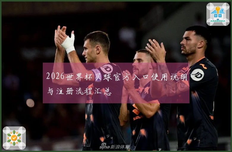 2026世界杯买球官方入口使用说明与注册流程汇总